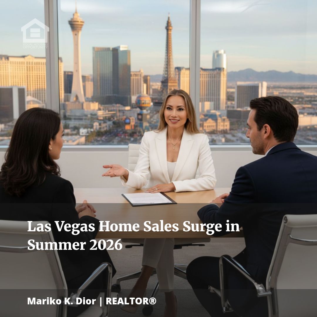 Las Vegas Home Sales Surge in Summer 2026