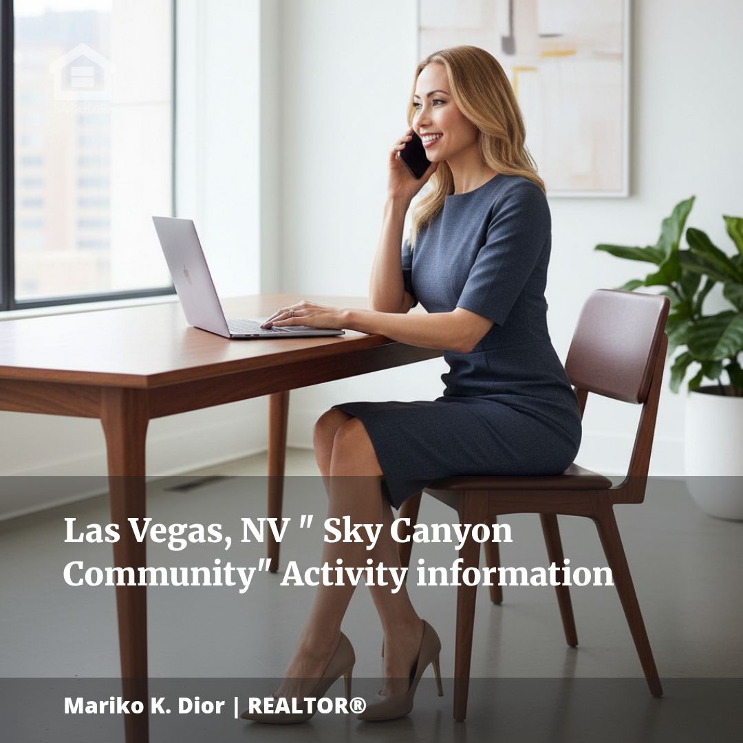 Las Vegas, NV ” Sky Canyon Community” Activity information